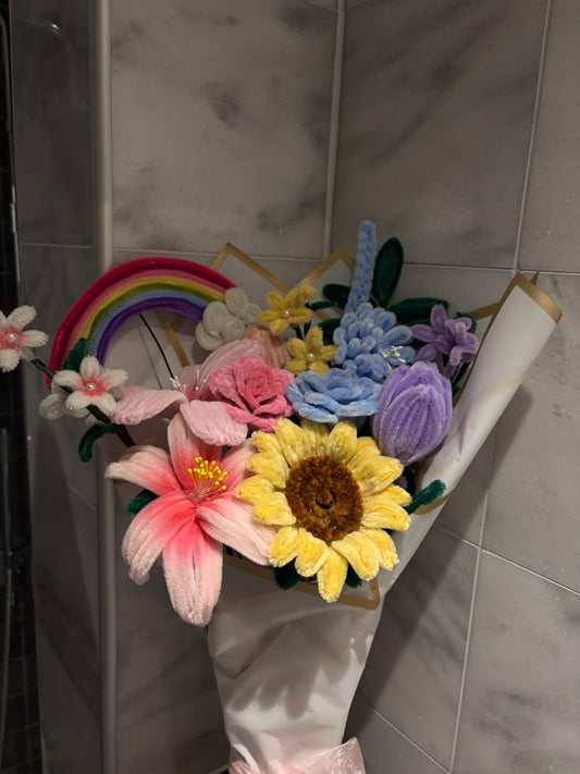 Rainbow bouquet